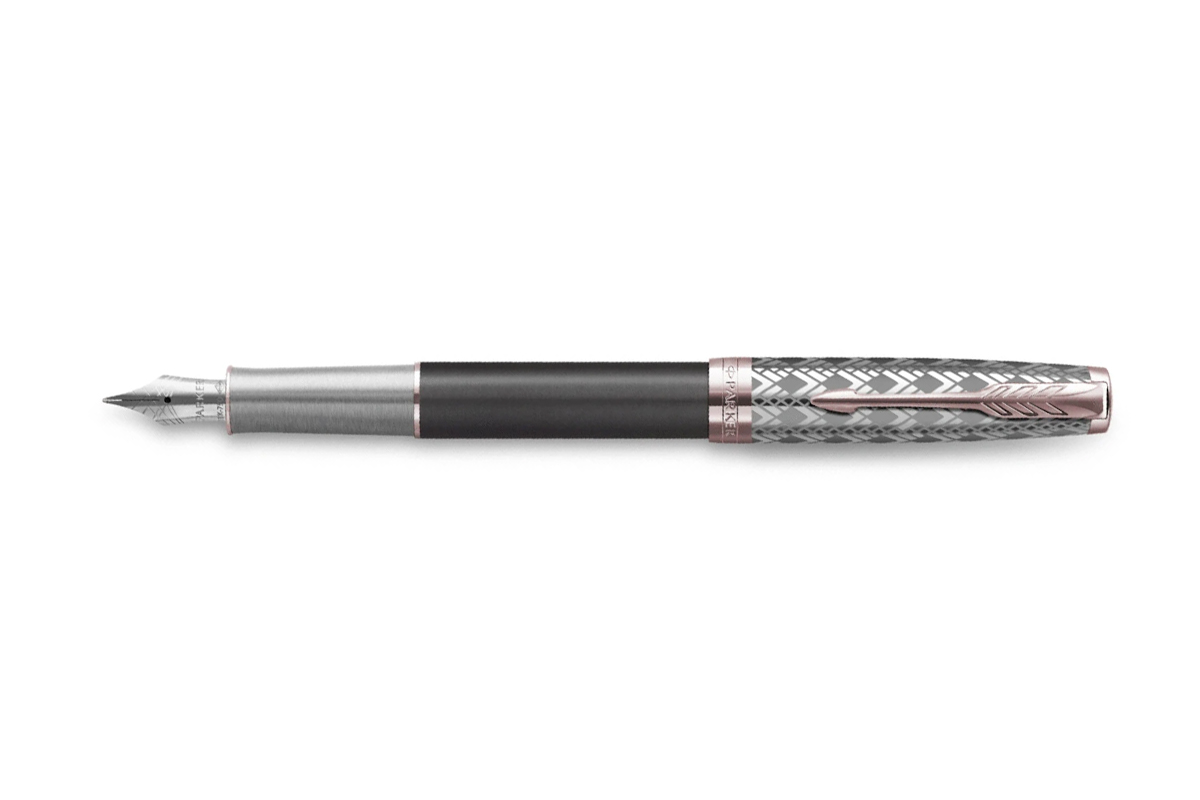 Parker Sonnet Metal Grey PGT 18K Vulpen